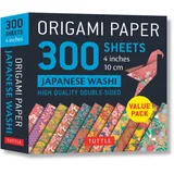 Pan macmillan Ltd. Origami Paper 300 Sheets Japanese Washi Patterns 4" (10 CM): Tuttle Origami Paper: High-Quality Double-Sided Origami Sheets Printed with 12 Different