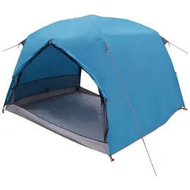 vidaXL Trekkingzelt Blau 2-Personen 185T Polyester mit PU-Beschichtung