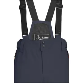 KILLTEC Herren Skihose/Funktionshose mit abnehmbaren Trägern, Kantenschutz, Schneefang und Beinventilation KSW 82 MN SKI PNTS, Nachtblau, XL, 43443-000