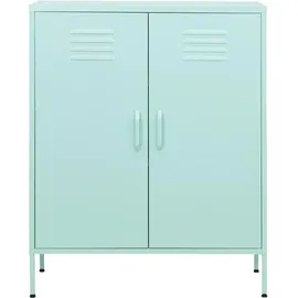 deluke Büroschrank 80 x 35 x 101,5 cm Mintgrün