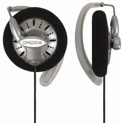 Koss KSC75 Kopfhörer & Headset Verkabelt Ohrbügel Musik Schwarz, Silber