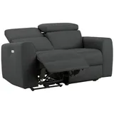 Home Affaire Couch Kunstleder 2-Sitzer Grau