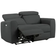 Home Affaire Couch Kunstleder 2-Sitzer Grau