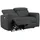 Home Affaire Couch Kunstleder 2-Sitzer Grau
