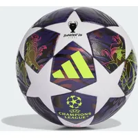 adidas UEFA Champions League Final League J350 Ball Kinder - dark purple/white/solar yellow