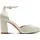 TAMARIS Damen Pumps mit Blockabsatz, weiß, 40 EU