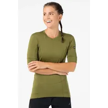 super.natural Merino Fahrradtrikot W GRAVA TEE in oliv | Gr.: L