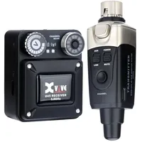 XVive U45 In‐Ear Monitor Wireless System – 5,8 GHz Funk‐Monitoring‐Set, geringe Latenz, Schwarz
