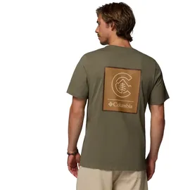 Columbia CSC Logo Back Olivgrün S