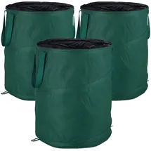 Relaxdays Gartensack selbststehend, ∅: 55 cm, grün