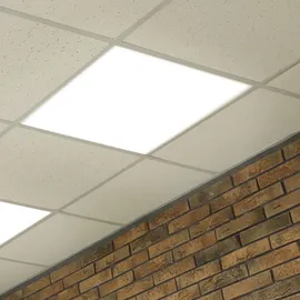 ETC Shop LED Einbaupanel 36W quadratisch Aluminium
