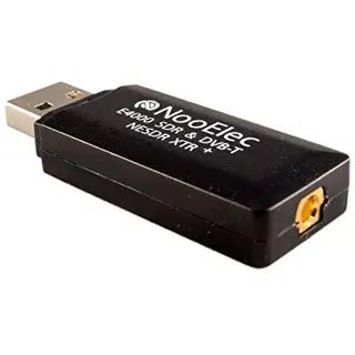 NooElec NESDR XTR Kleiner USB-Stick, RTL-SDR und DVB-T, mit RTL2832U und E4000, Teleskopantenne und Fernbedienung