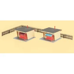 Auhagen Bungalows, H0 (1:87)/TT (1:120)