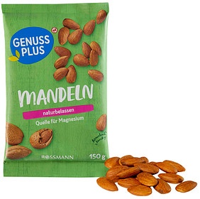 GENUSS PLUS MANDELN 150,0 g