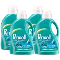 Perwoll Sport 4x 1,35l (108 WL) Spezialwaschmittel (Spar-Pack, [4-St. entfernt schlechte Gerüche & erhält die Elastizität für Sport- und Funktionskleidung)