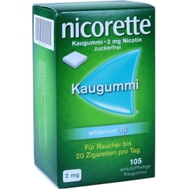 NICORETTE Whitemint 2 mg Kaugummi 105 St.