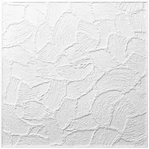 Decosa Deckenplatte Valencia 50 cm x 50 cm Weiß