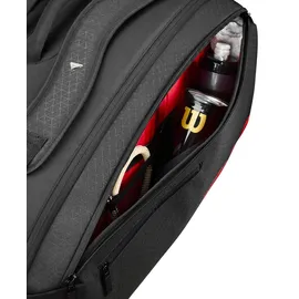 Wilson Clash V3 15PK Racquet Bag Black/Infrared -