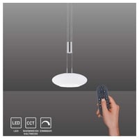 Paul Neuhaus Q SMART HOME LIGHTS LED-Pendelleuchte Q-Etienne Alu, Eisen, Stahl & Metall Silber