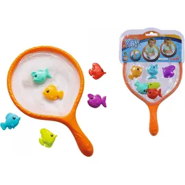 Simba Kescher mit Fischen, Sandkasten Spielzeug
