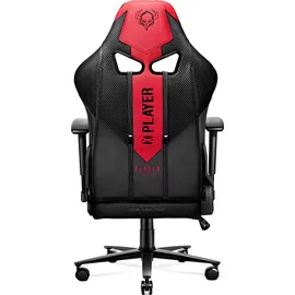 Diablo Chairs X-Player 2.0 Normal Size Gaming Chair karminrot/anthrazit