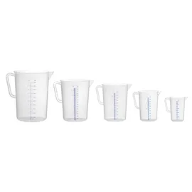 HENDI Messbecher, mit Skalierung, ergonomischer Griff, Bruchsicher, 5L, ø190x(H)270mm,