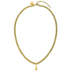 Purelei Kette Droplet im zarten Design Gold Damen 