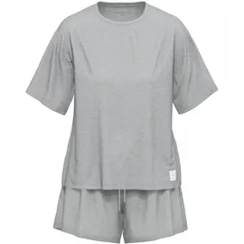 Tom Tailor Shorty Pyjama-Shorts Grau melange 38