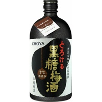 [ 720ml ] CHOYA Kokuto japanischer Ume - Fruchtlikör mit Rum  alc. 14,7% vol.