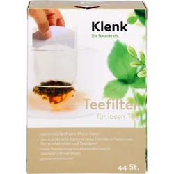 Tee-Filter Klenk für Losen Tee 44 ST