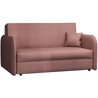 Mirjan24 Sofa Viva Loft III mit Schlaffunktion, 3 Sitzer Polstersofa mit Bettkasten inkl. Kissen, Sofagarnitur, Bettsofa, Schlafsofa, Wohnlandschaft, Farbauswahl (Mono 235)