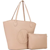 Valentino Special Covent Shopper Kunstleder Beige/Braun