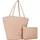 Valentino Special Covent Shopper Kunstleder Beige/Braun