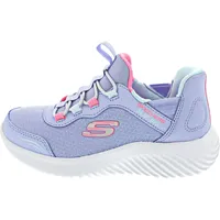 SKECHERS Mädchen Bounder Simple Cute Sneaker, Lavender, 22 EU
