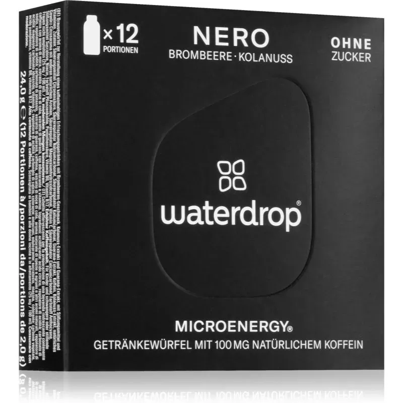 Waterdrop Microenergy Energy-Drink Geschmack Nero 12 St.