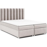 Best For Home Boxspringbett Trinity K-10 Bonellfederkern inkl. Topper, mit Lieferung, Aufbau & Entsorgung