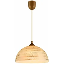 Licht-Erlebnisse ADANIA 1-flg. Ø30 cm rund Glas rot retro