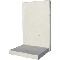 Diephaus L- Stein bewehrt Grau 155 x 100 x 85 x 8 cm