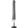 LC Garden Schirmhülle M Polypropylen 40 x 220 cm Grau