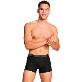 Puma Boxershort 6er Pack Figurbetont Schwarz M