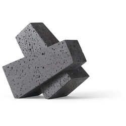 Audo - Converge Buchstütze, lava stone