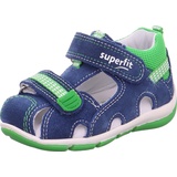 superfit Jungen Freddy Sandale, Blau Grün 8010, 18 EU