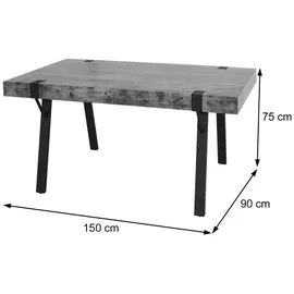 MCW MCW-L54 150 x 90 x 75 cm braun