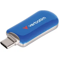 Verbatim Plectra Blue 256GB USB-C Flash Drive 30234