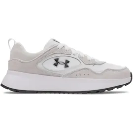 Under Armour "UA W MIRAGE SPORT", Damen, Gr. 38, weiß, halo gray, schwarz, Leder, Synthetik, Textil, Schuhe Sneaker