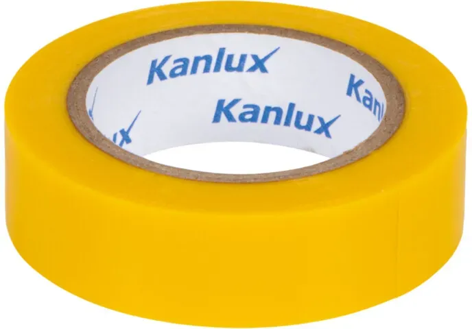 Kanlux Isolierband IT-2 Y Länge 10 m Breite 16 mm - gelb