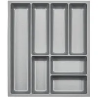 SO-Tech - Orga-Box 3 Besteckeinsätze Tiefe: 473 mm silbergrau