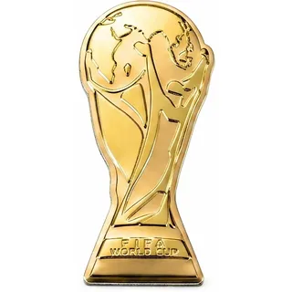 FIFA World Cup 2026 Official Gift, Offizieller FIFA WM 2026 Anstecker Pin – WM Souvenir & Fanartikel mit Pokal-Motiv – Aluminiumlegierung – Ideal zur Fußball WM 2026