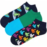Happy Socks Sneaker-Socken 3er Pack Mehrfarbig 36-40