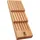 Zwilling Schubladen-Einsatz für Küchenmesser, Aufbewahrung für 12 Messer, Buchenholz, 41 x 15,5 x 5 cm, Braun